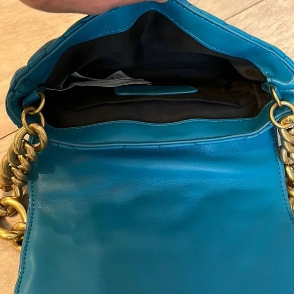 ZARA Quilted Chain Shoulder Bag - Picture 6 of 11